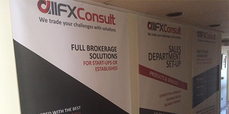 allFX Consult office forex expo banners