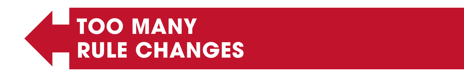 Too many rule changes for your prop firm