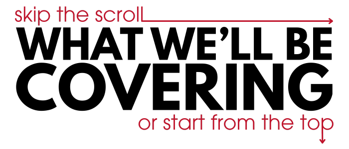 What we'll be covering by allFX-Consult