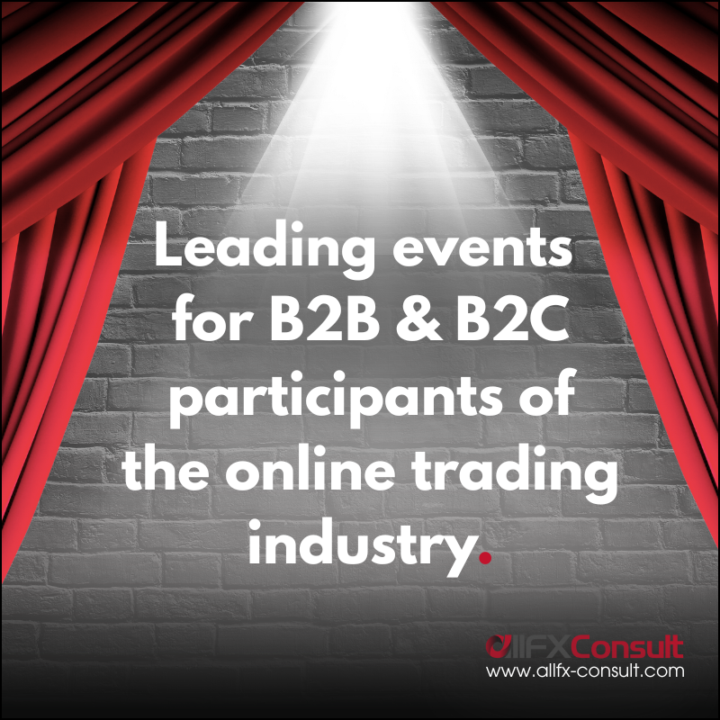 Leading events for b2b and b2c participants of the online trading industry